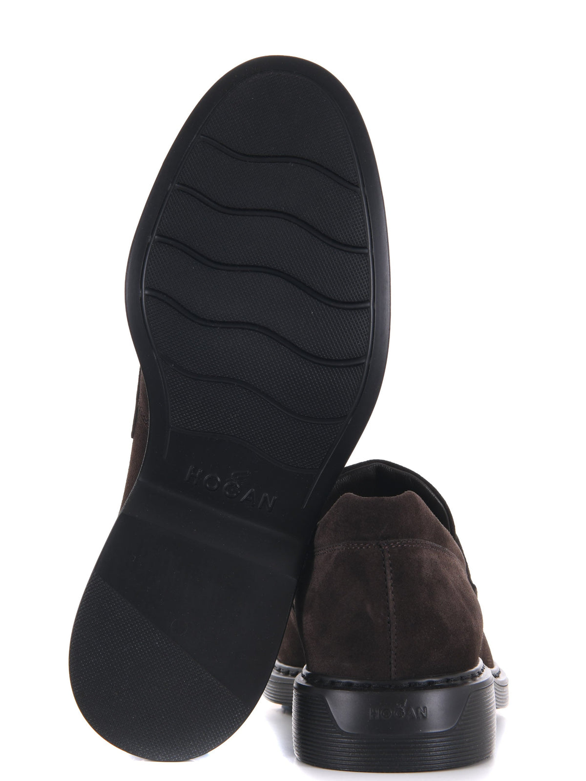 HOGAN Loafers HXM5760DU50 HG0S807 Dark brown