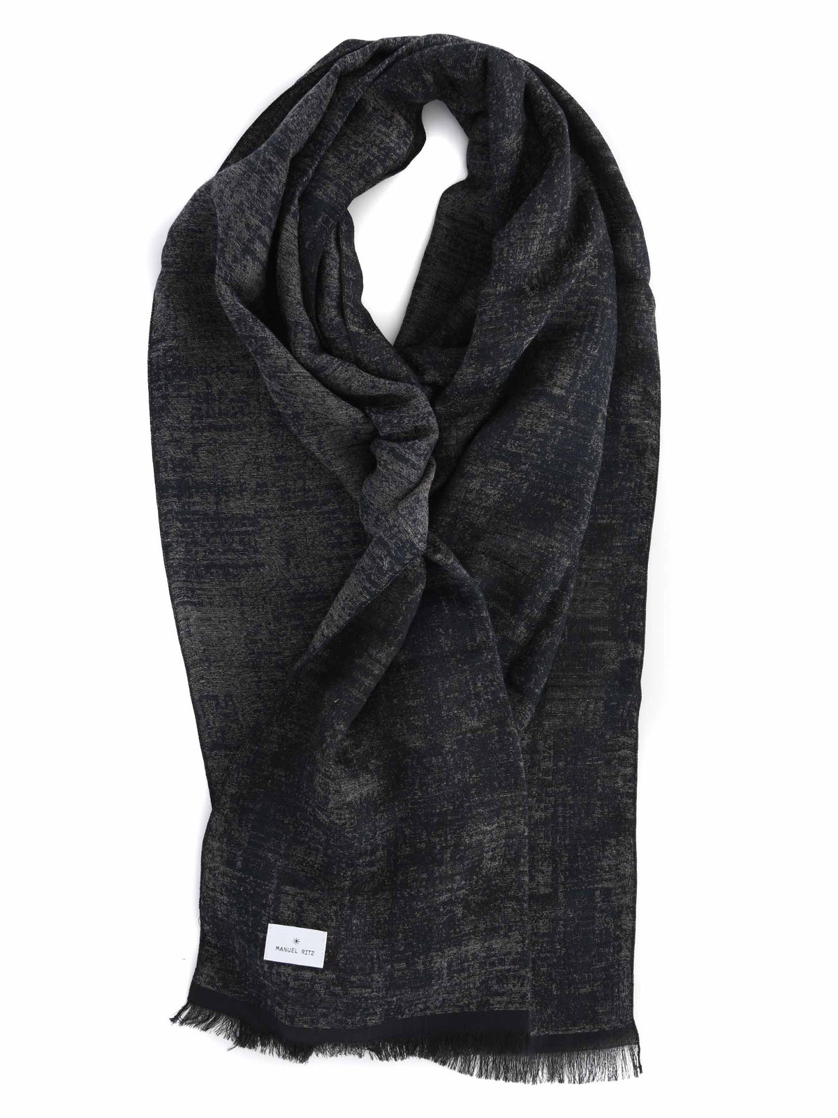 MANUEL RITZ Scarves S7109 243881-30 Blue/beige