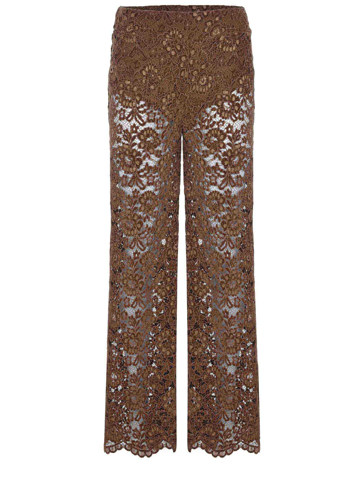 A PAPER KID Trousers F5PKWOPA026 090 Hazel