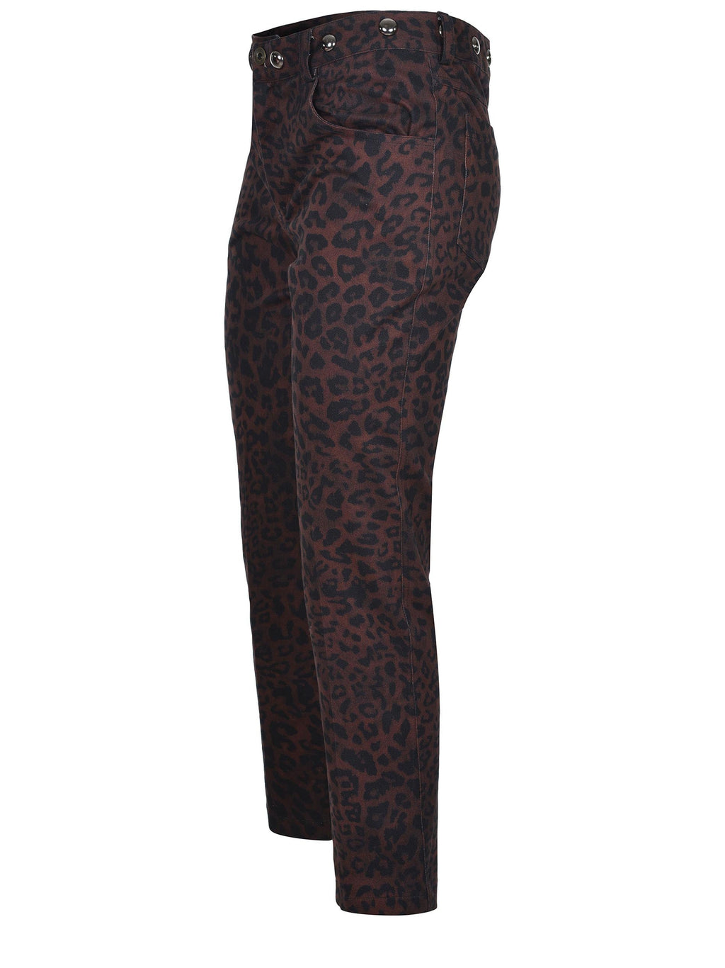 A PAPER KID Jeans F5PKWOPA254 112 Leopard print