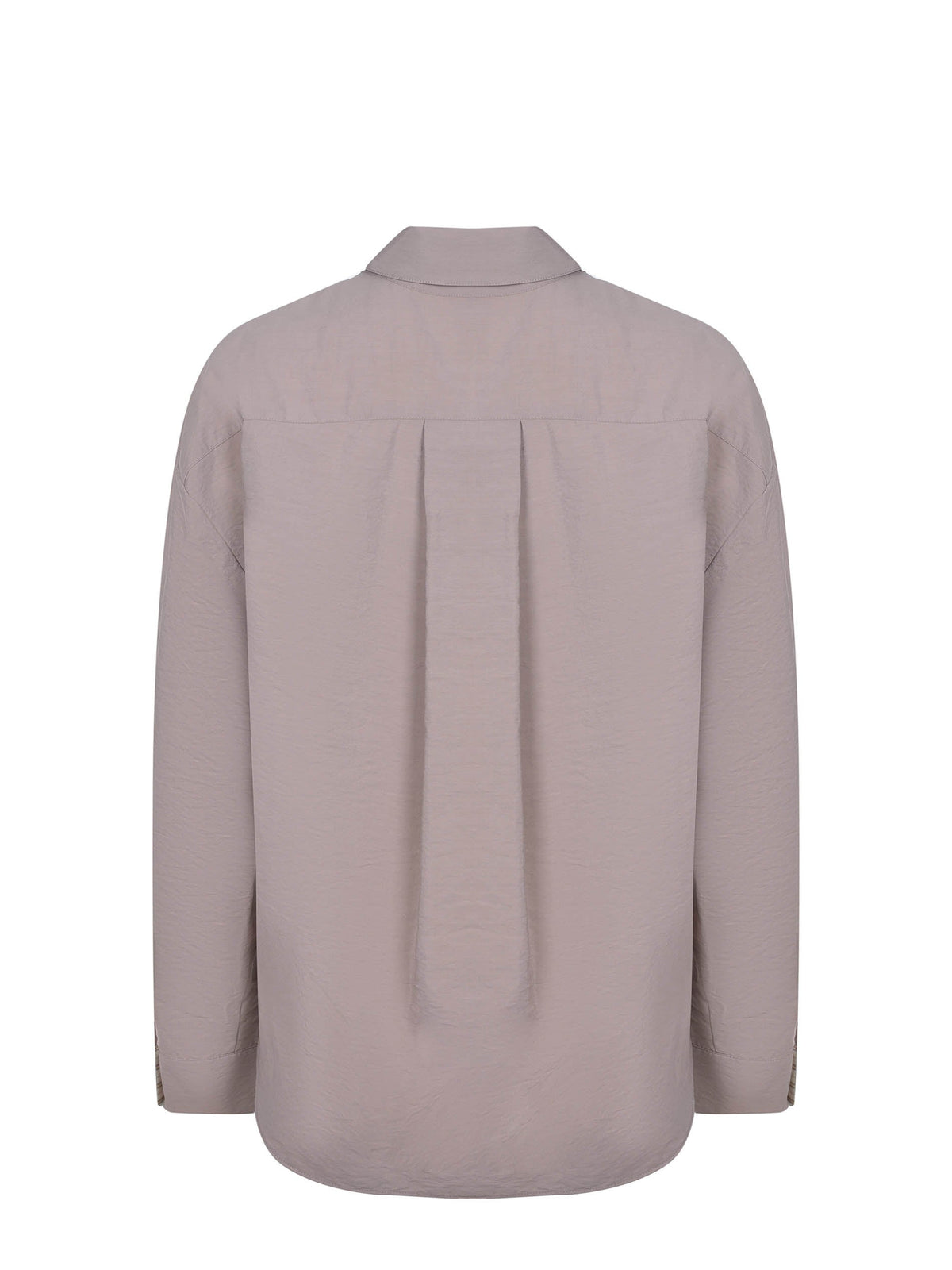 ALYSI Shirts 165247 A5219-FUME Mud