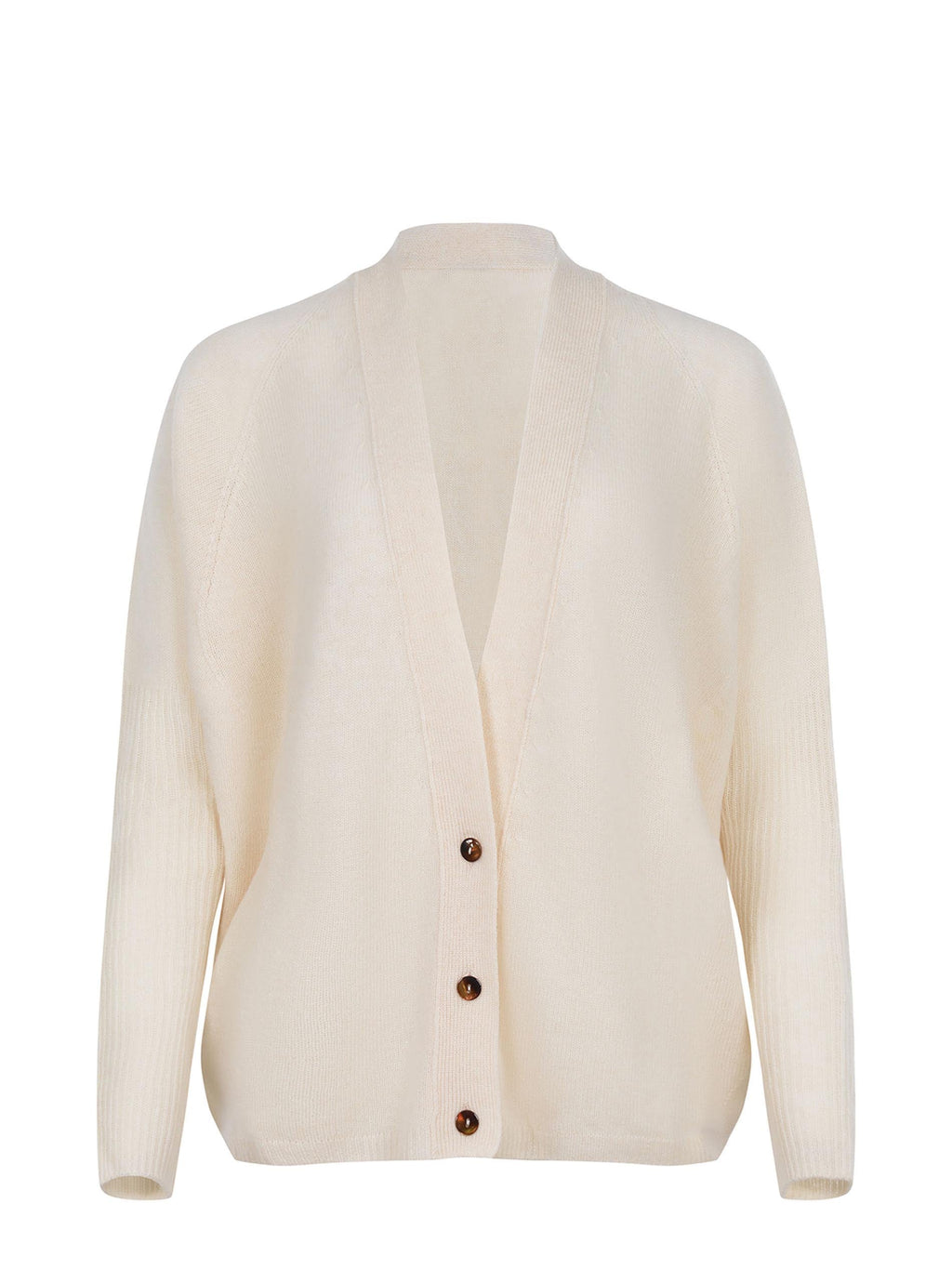 ALYSI Cardigan 265414 A5034-MERINGA Vanilla