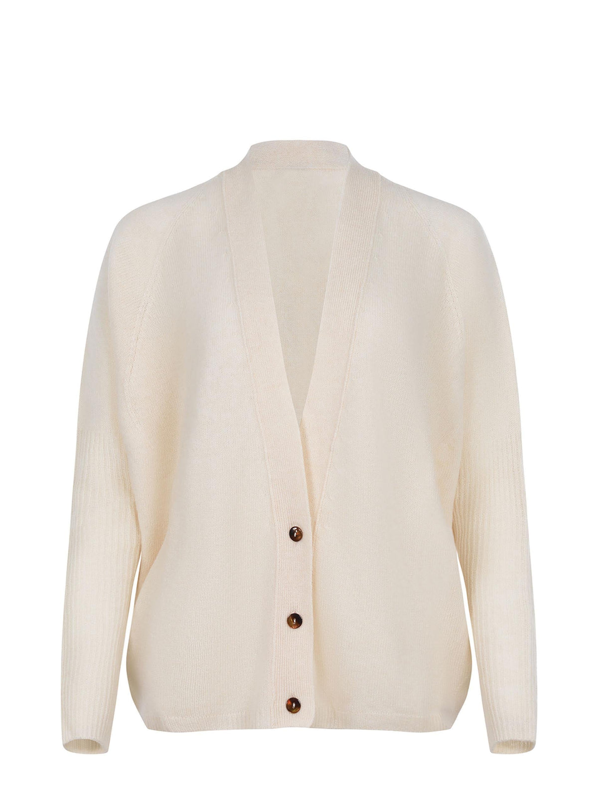 ALYSI Cardigan 265414 A5034-MERINGA Vanilla