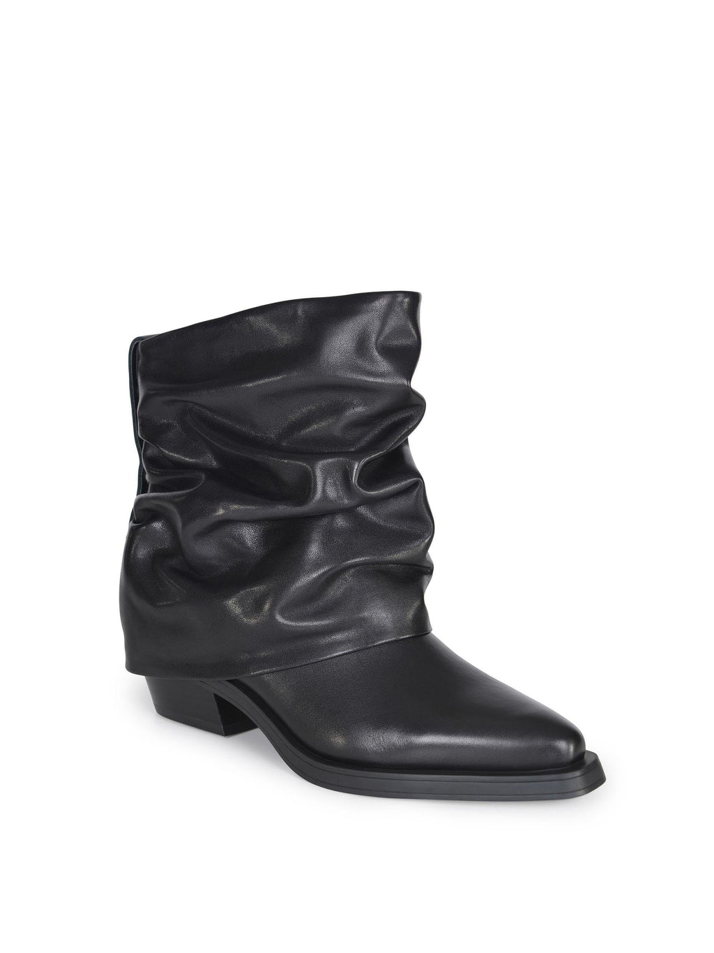 ASH Boots LOREN01 SOFT MUSTANG BLACK Black