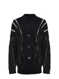 ATOMO FACTORY Cardigan D00009 AFD12-003 Black