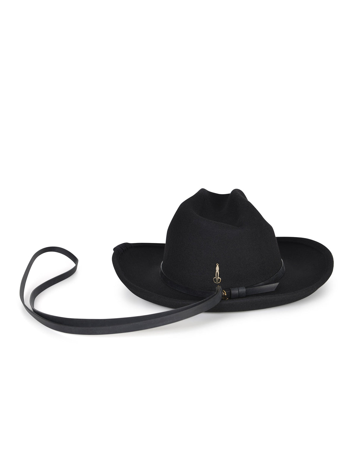 CATARZI Hats DALLAS BLACK Black