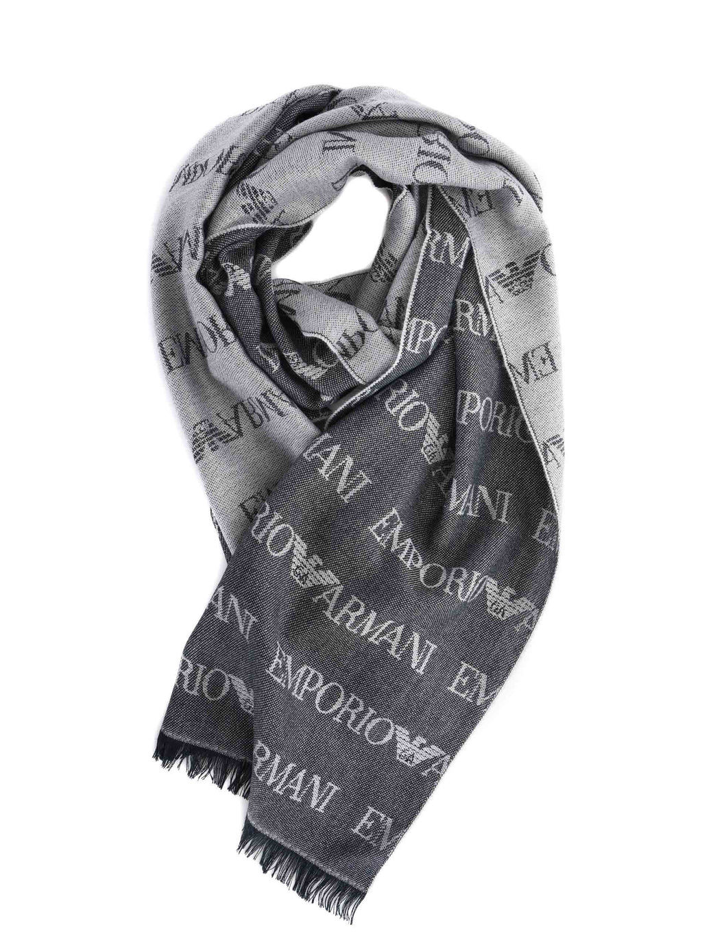 EMPORIO ARMANI Scarves EM004238 AF21541-FB018 Blue/Grey