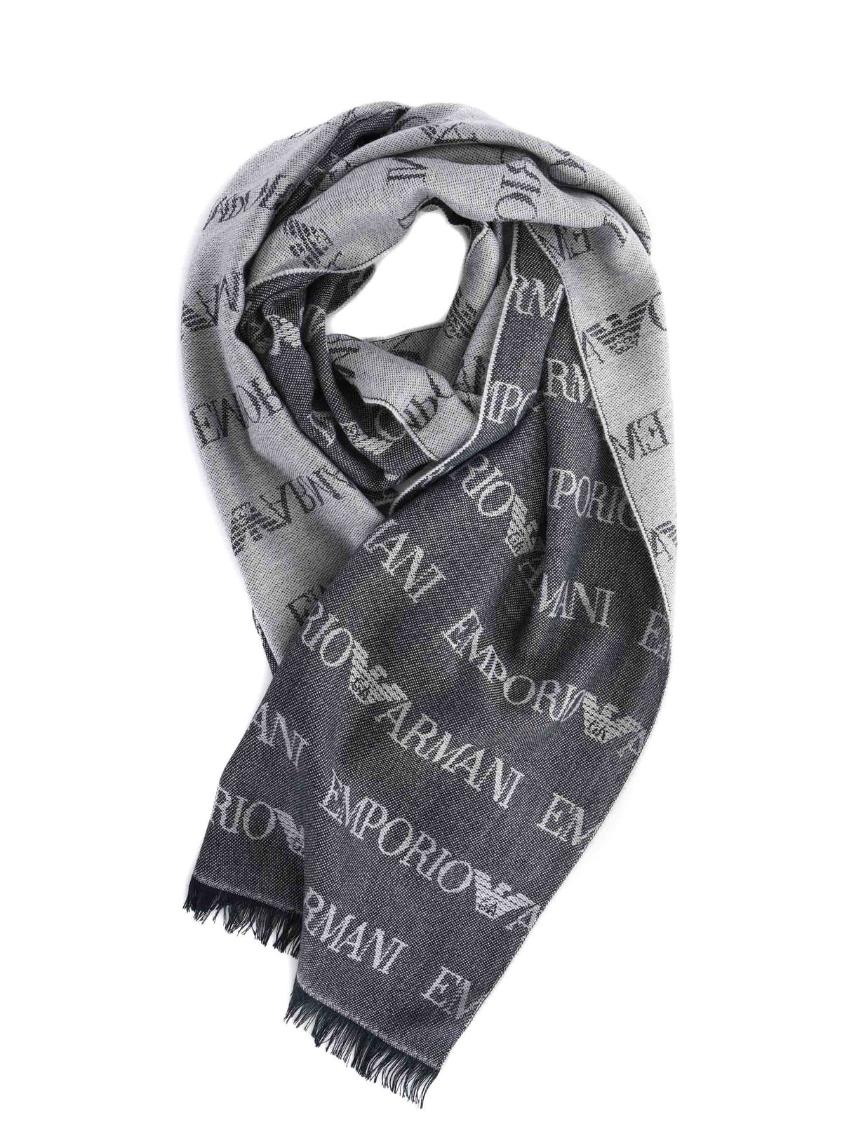 EMPORIO ARMANI Scarves EM004238 AF21541-FB018 Blue/Grey