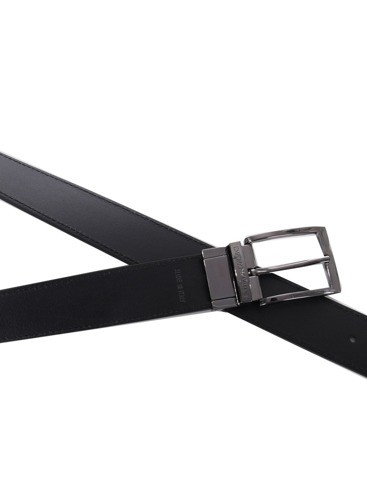 EMPORIO ARMANI Belts Y4S195 YLO8J-80741 Black