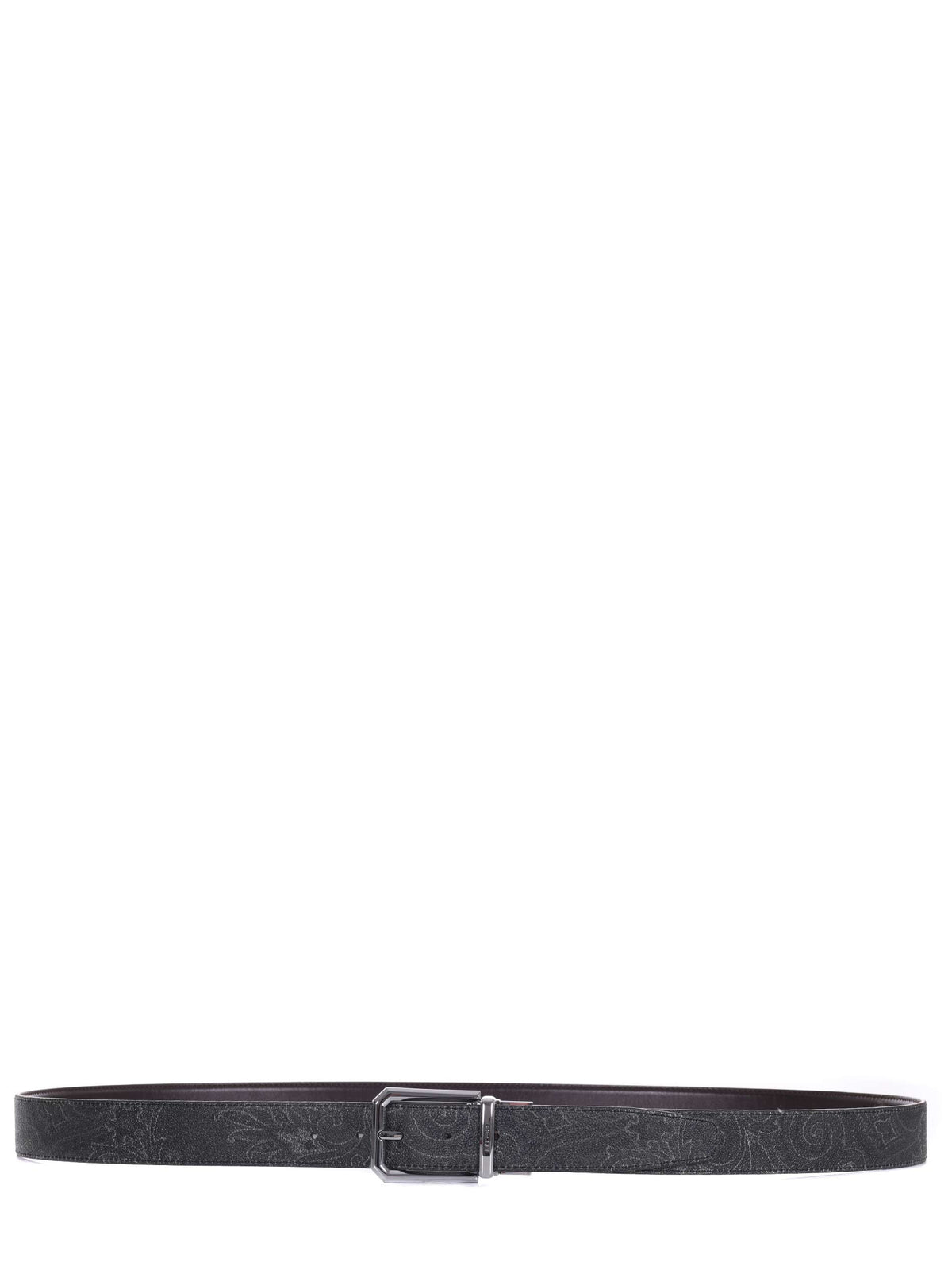 ETRO Belts MP3C0002 AA077-N0000 Anthracite/Brown
