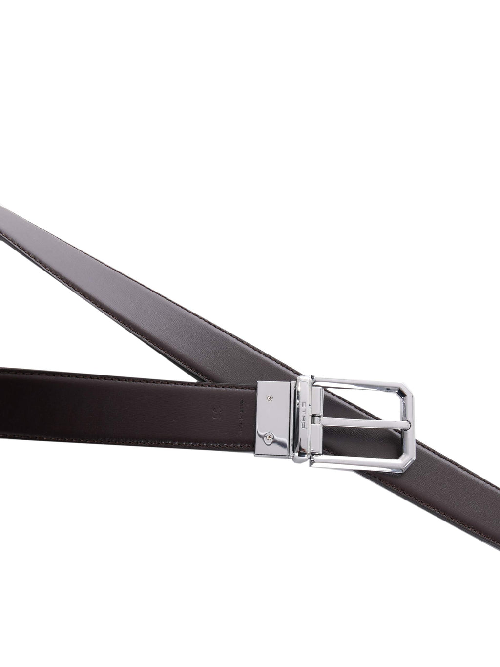 ETRO Belts MP3C0002 AA077-N0000 Anthracite/Brown