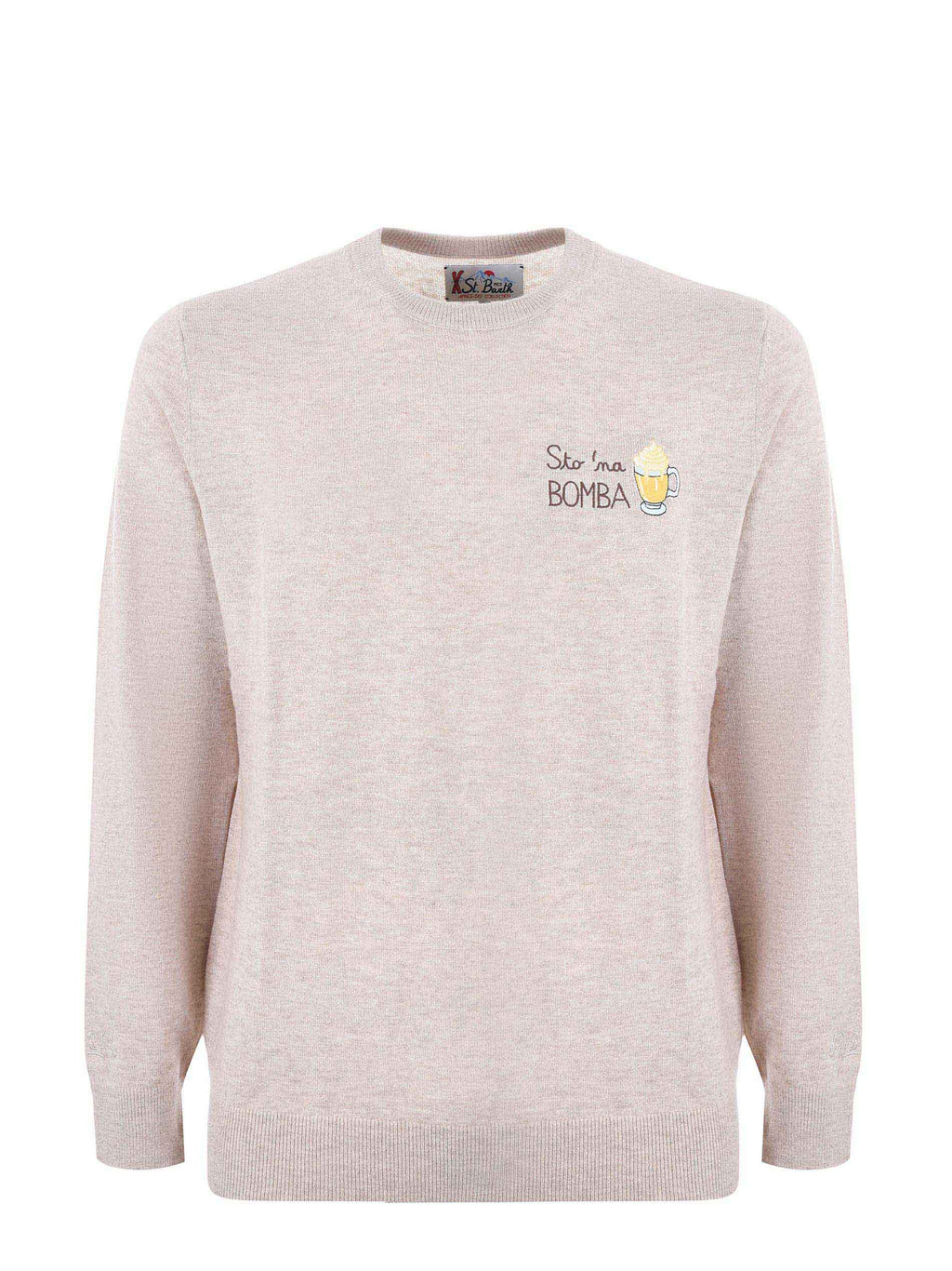 MC2 SAINT BARTH Sweaters HERON LIGHT 03499I Beige