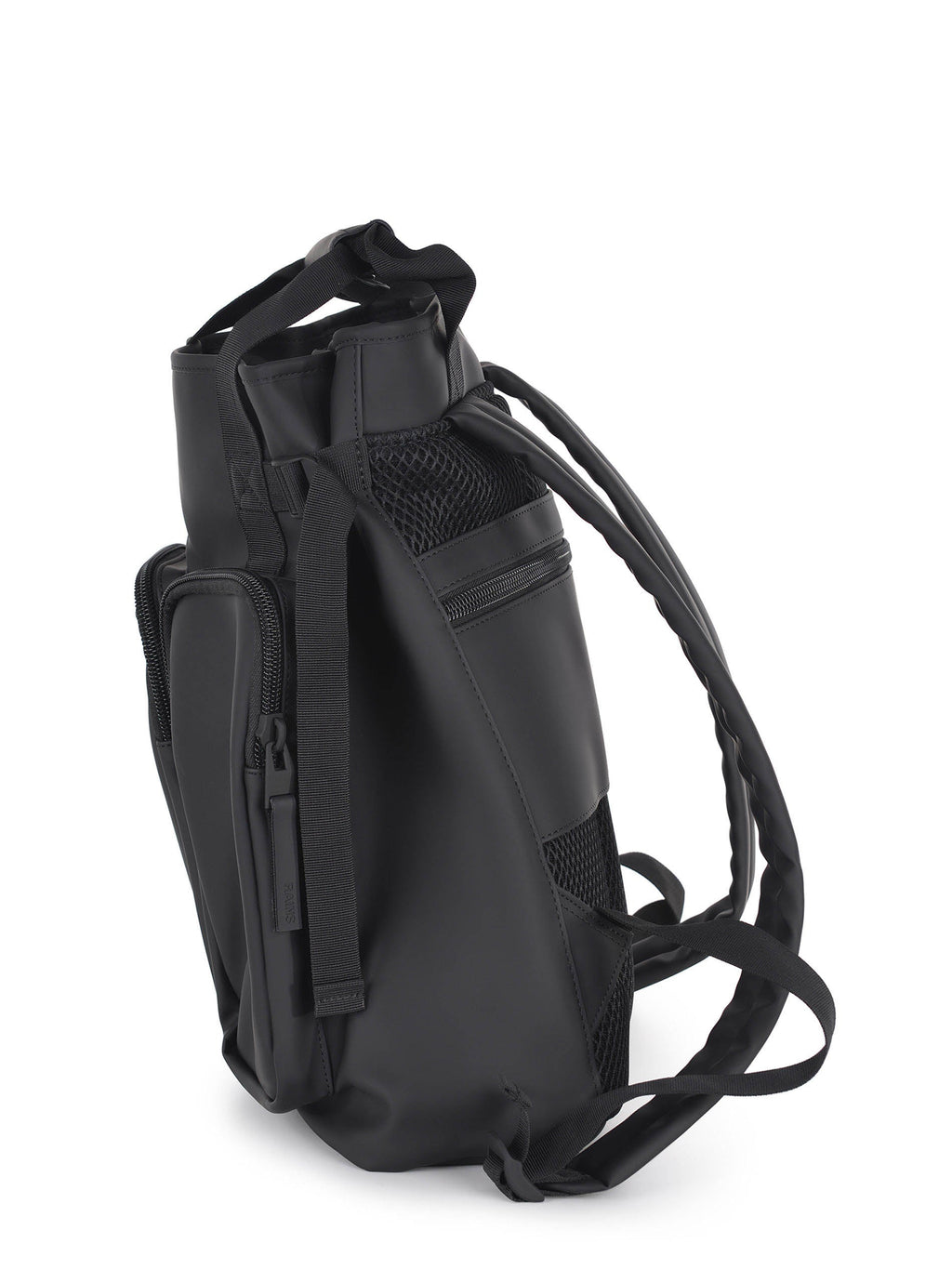 RAINS Backpacks 14240 BLACK Black