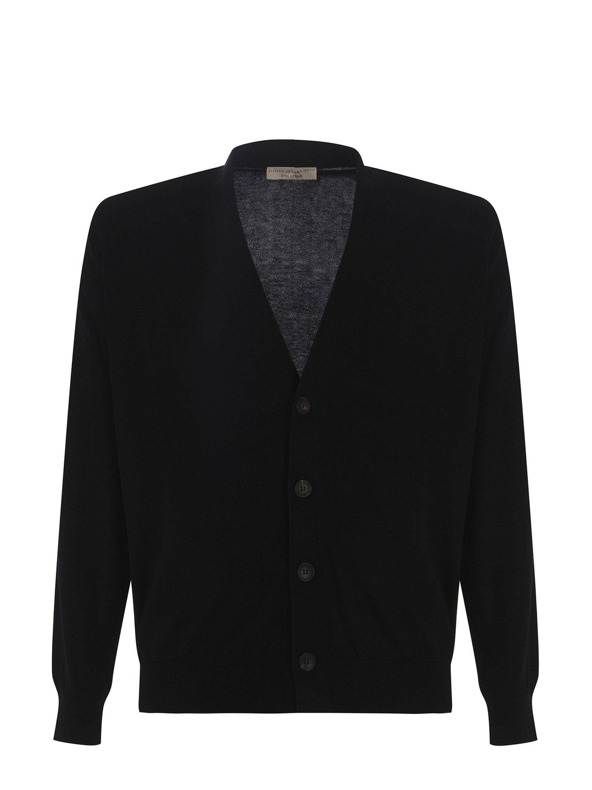 FILIPPO DE LAURENTIS Cardigan CB1ML SU12R-990 Black