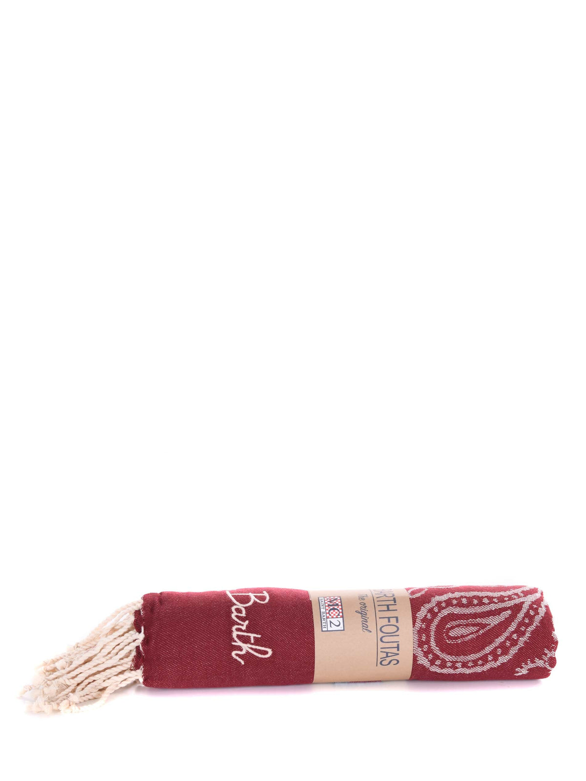 MC2 SAINT BARTH Beach towels FOUT009 00655L Bordeaux