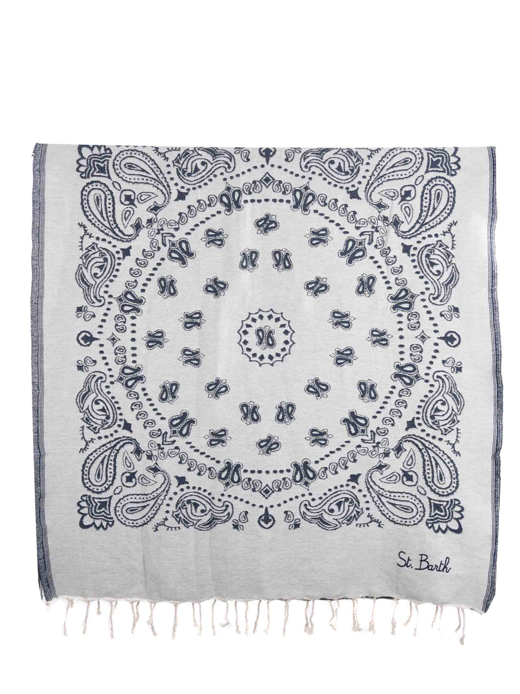 MC2 SAINT BARTH Beach towels FOUT009 02709L Ecru/Blue