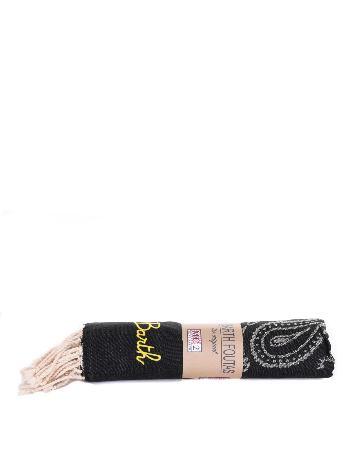 MC2 SAINT BARTH Beach towels FOUT009 07659L Black