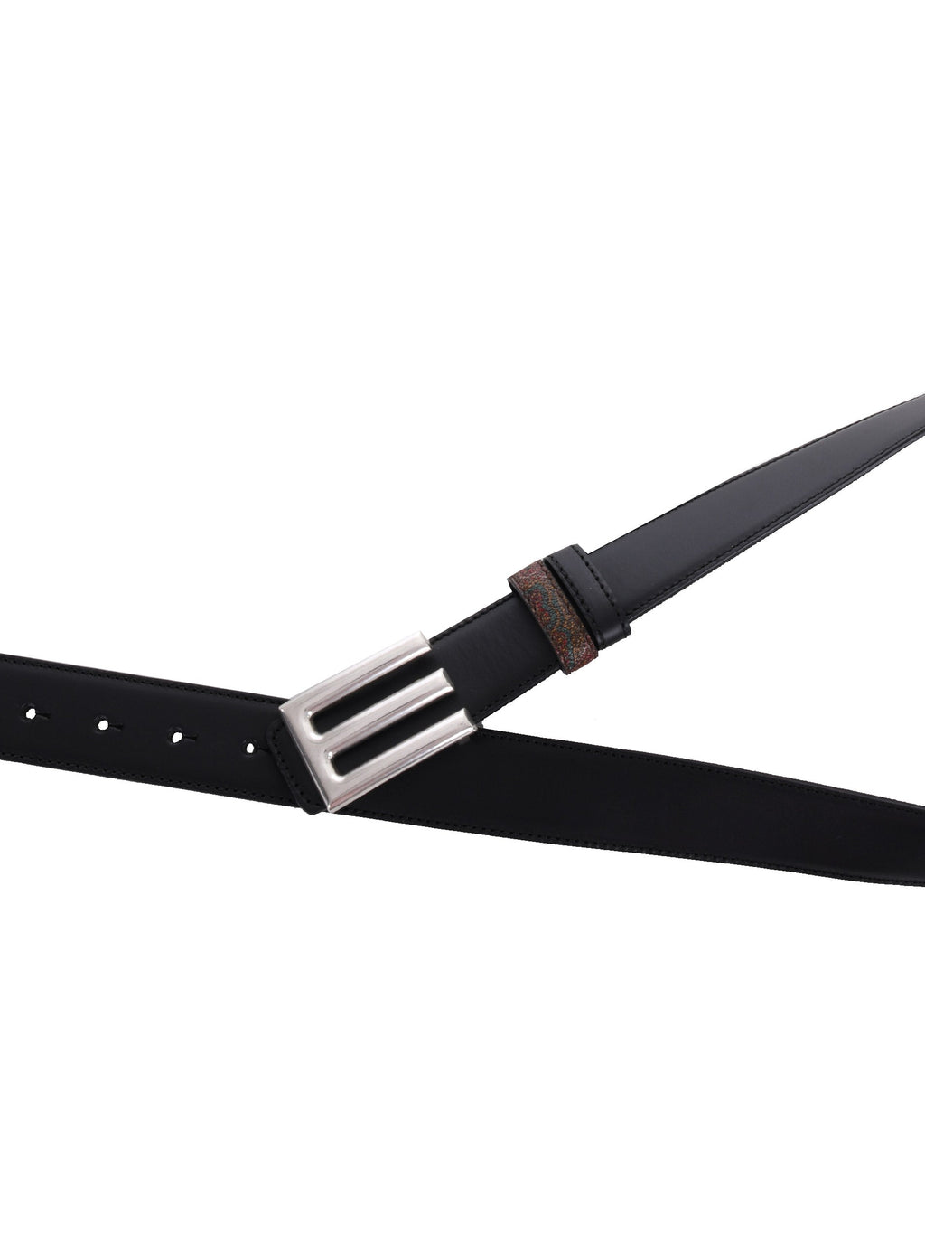 ETRO Belts MP3D0001 AA063-N0000 Bordeaux/Black