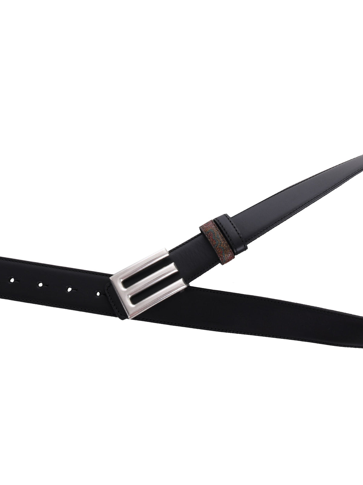 ETRO Belts MP3D0001 AA063-N0000 Bordeaux/Black