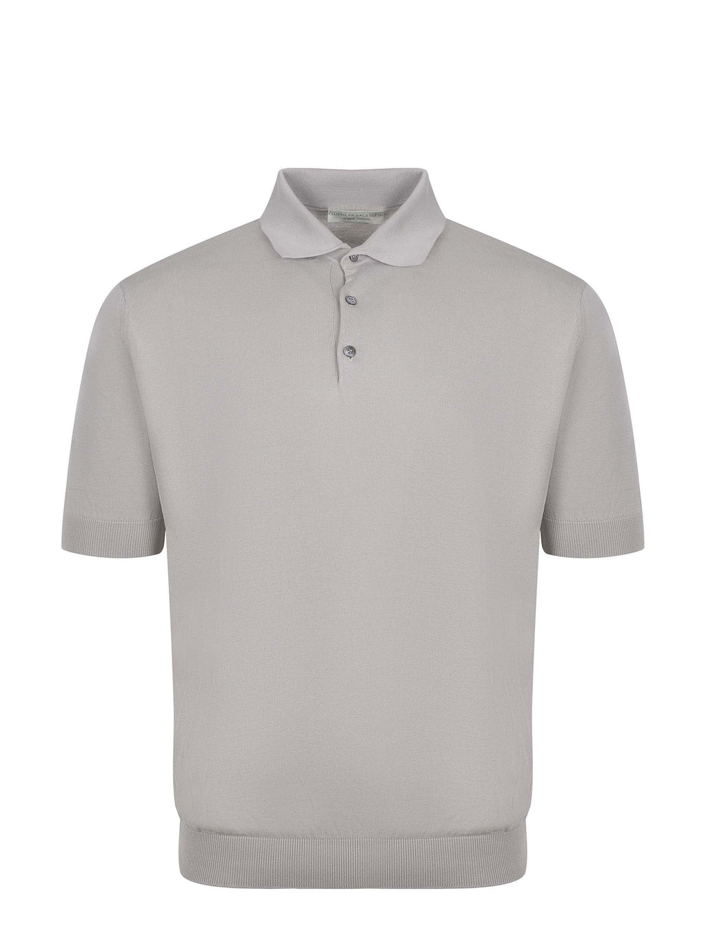 FILIPPO DE LAURENTIS Polo PL1MC CR14R-902 Grey
