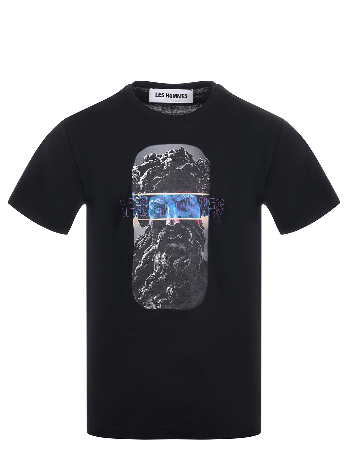 LES HOMMES T-shirt L04009 99 Black