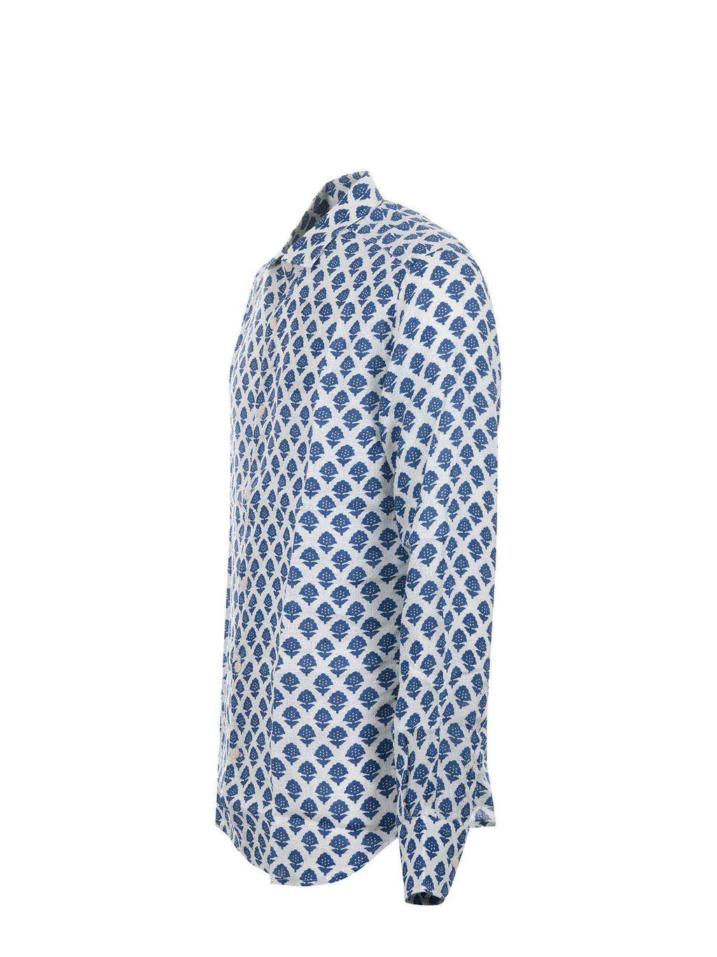 MC2 SAINT BARTH Shirts PAMP001 01351H Light blue/blue