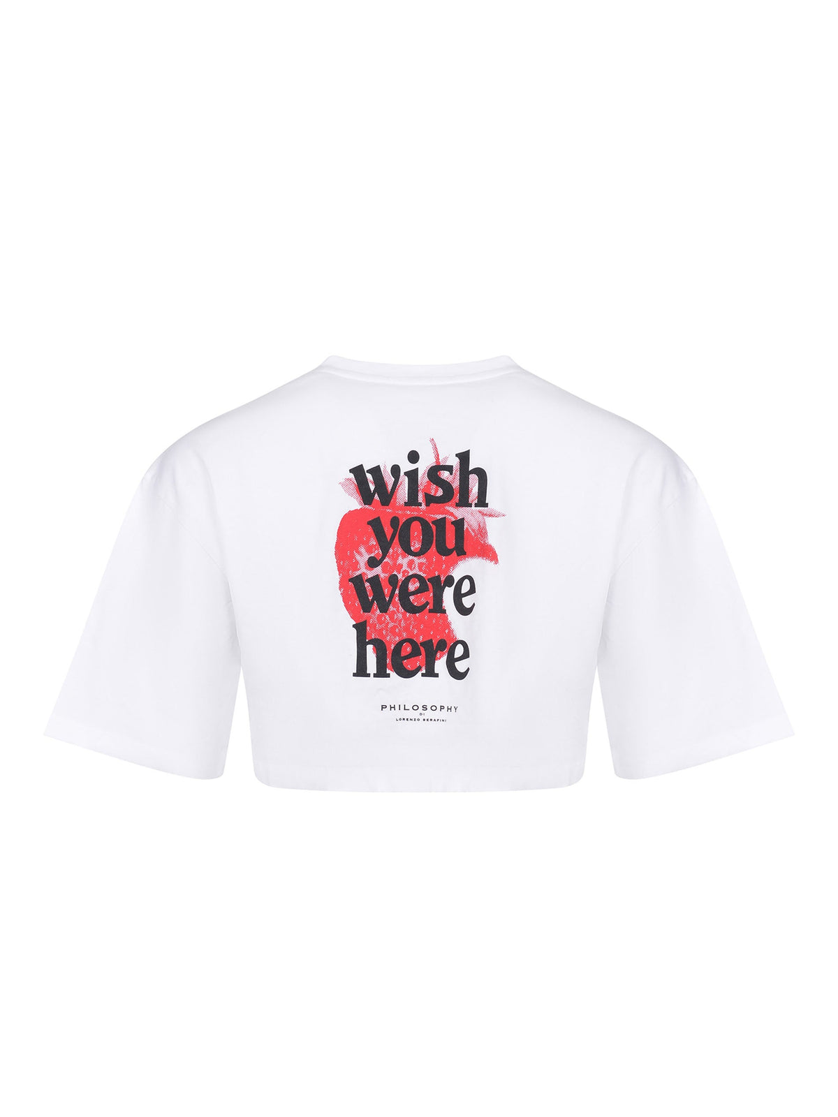 PHILOSOPHY T-shirt A0703 074-2001 White/red