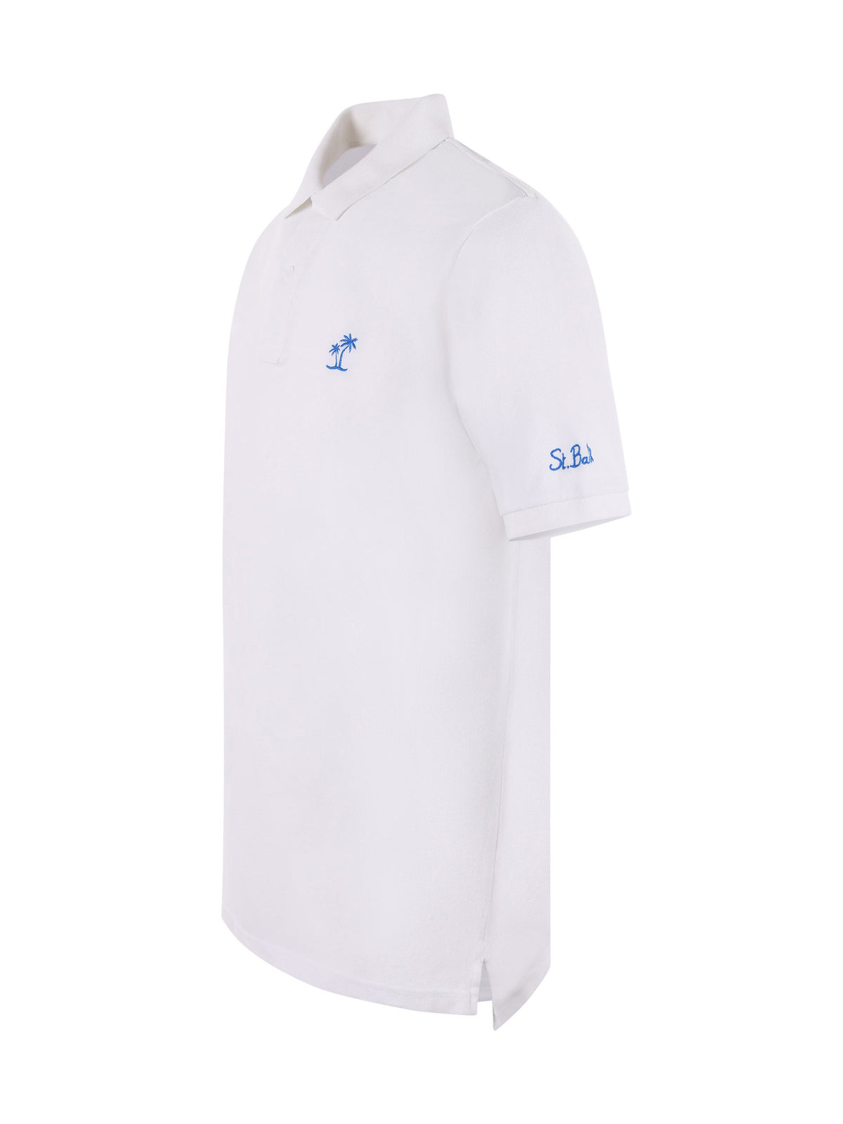MC2 SAINT BARTH Polo BEVERLY HILLS 00481D White
