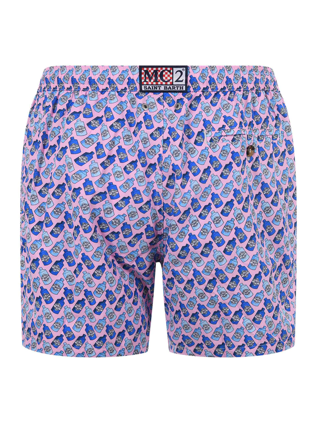 MC2 SAINT BARTH LIGHTING MICRO Swim Trunks 06245D Pink/Light Blue