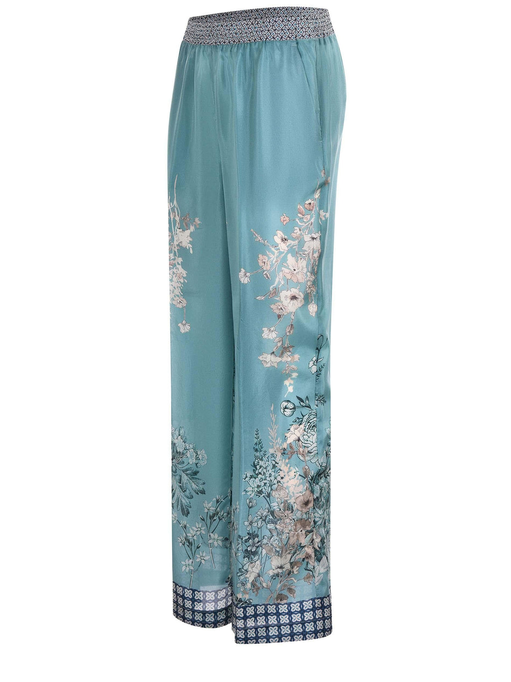 SEVENTY Trousers PT1356 410137-834 Teal