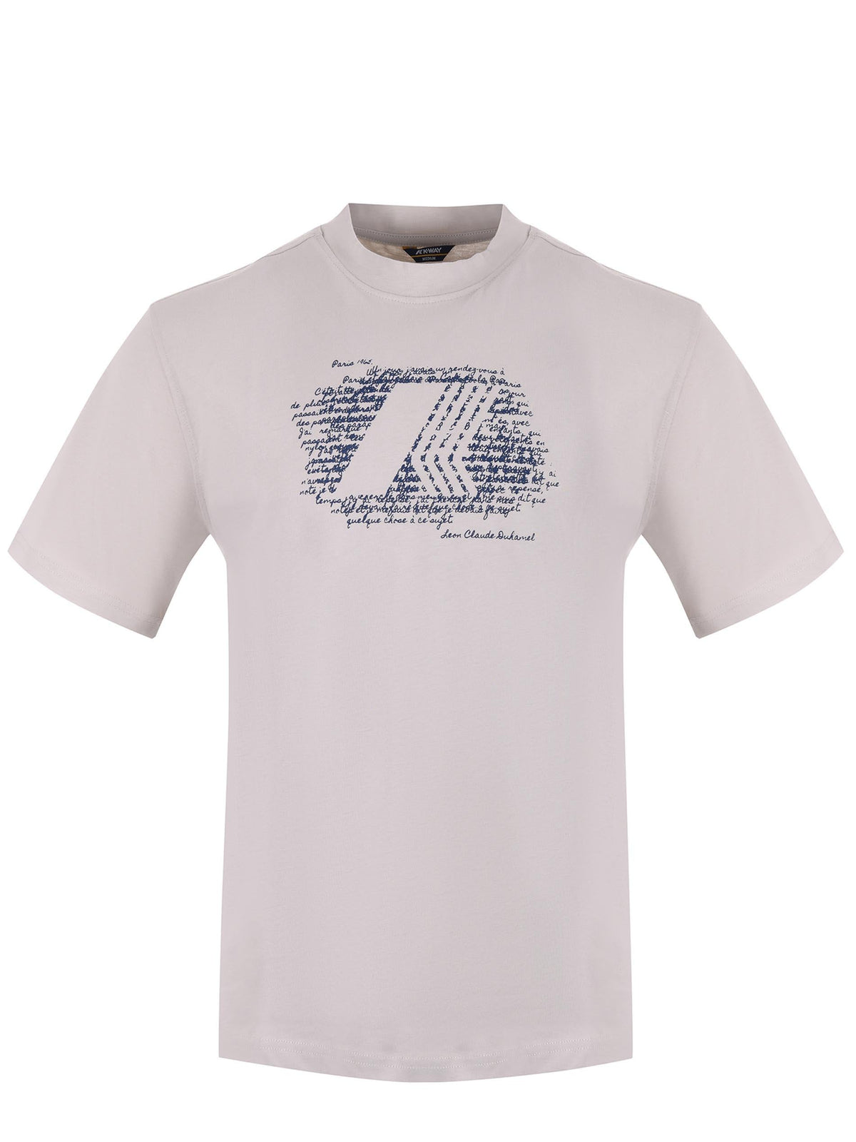 K-WAY T-shirt K71357W 634 Mastic