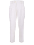 UNGARO Trousers U7089 G5417-11 Milk white
