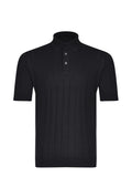 FILIPPO DE LAURENTIS Polo PL1MC CR14C-990 Black
