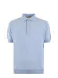 FILIPPO DE LAURENTIS Polo PL1MCPAR CR14R-800 Sky Blue