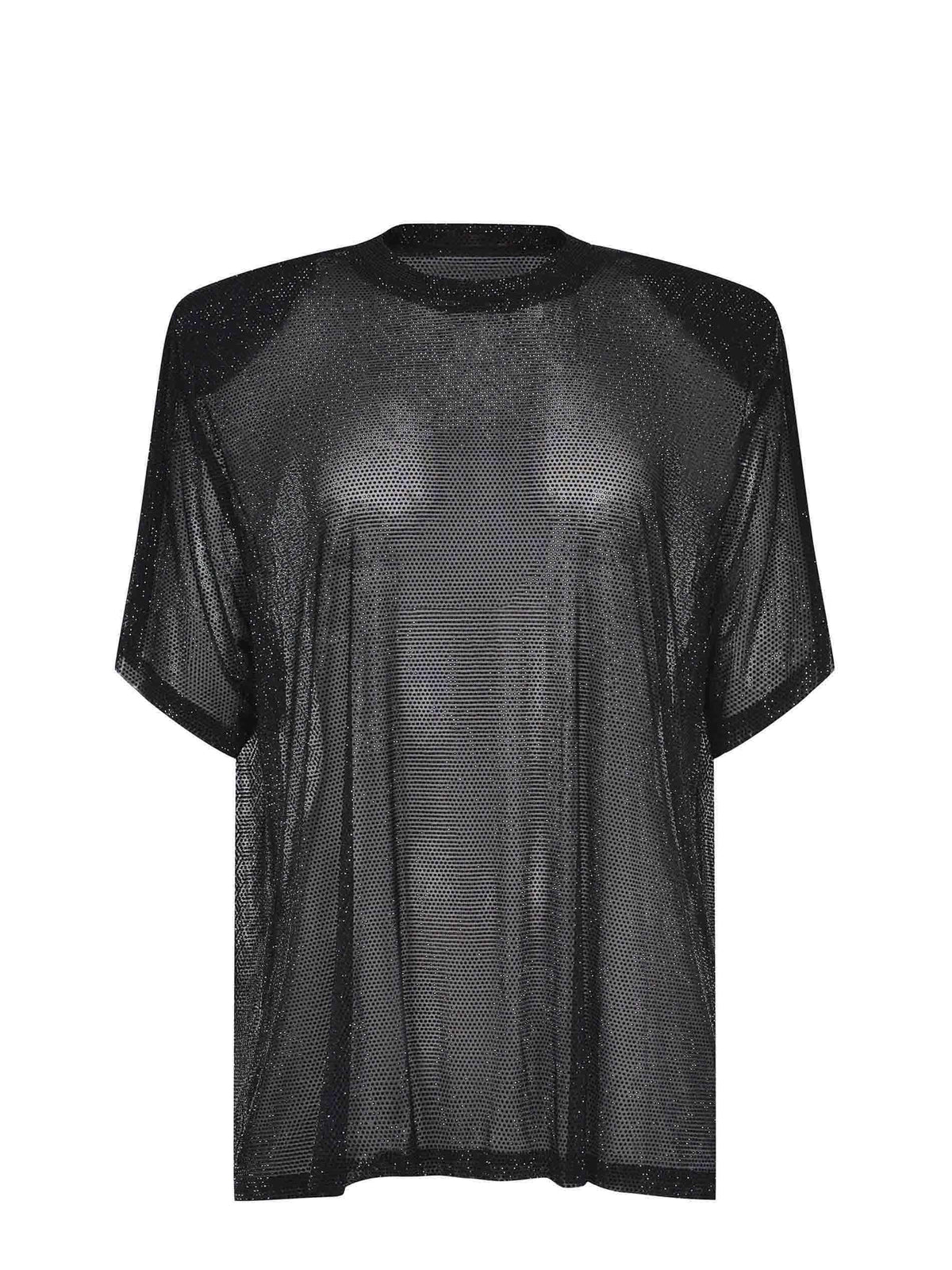 TWENTY FOURHAITCH T-shirt A0071-MENDES BLACK Black