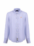 LA MARTINA Shirts MCC012-TL339 S7276 Blue/white