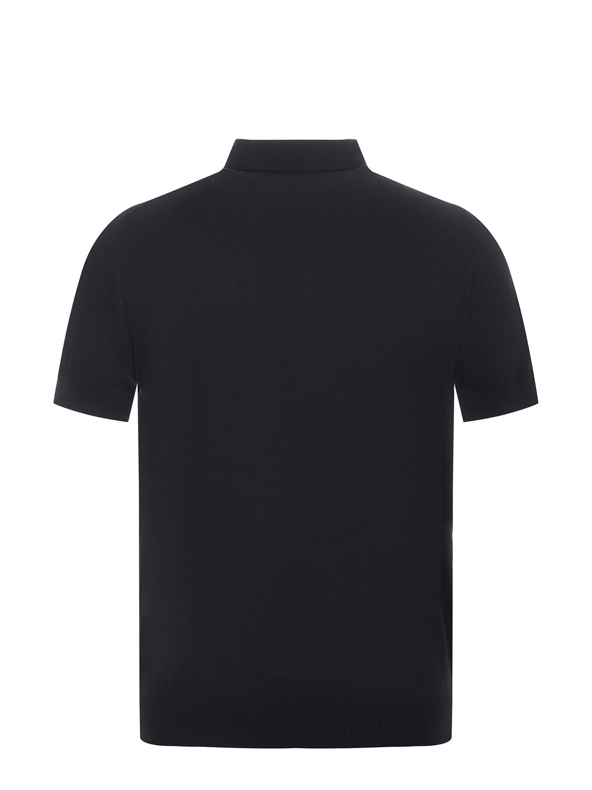 FILIPPO DE LAURENTIS Polo PL1MCPAR CR14R-990 Black