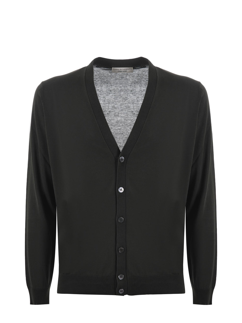 FILIPPO DE LAURENTIS Cardigan CB1ML CR14R-570 Military Green