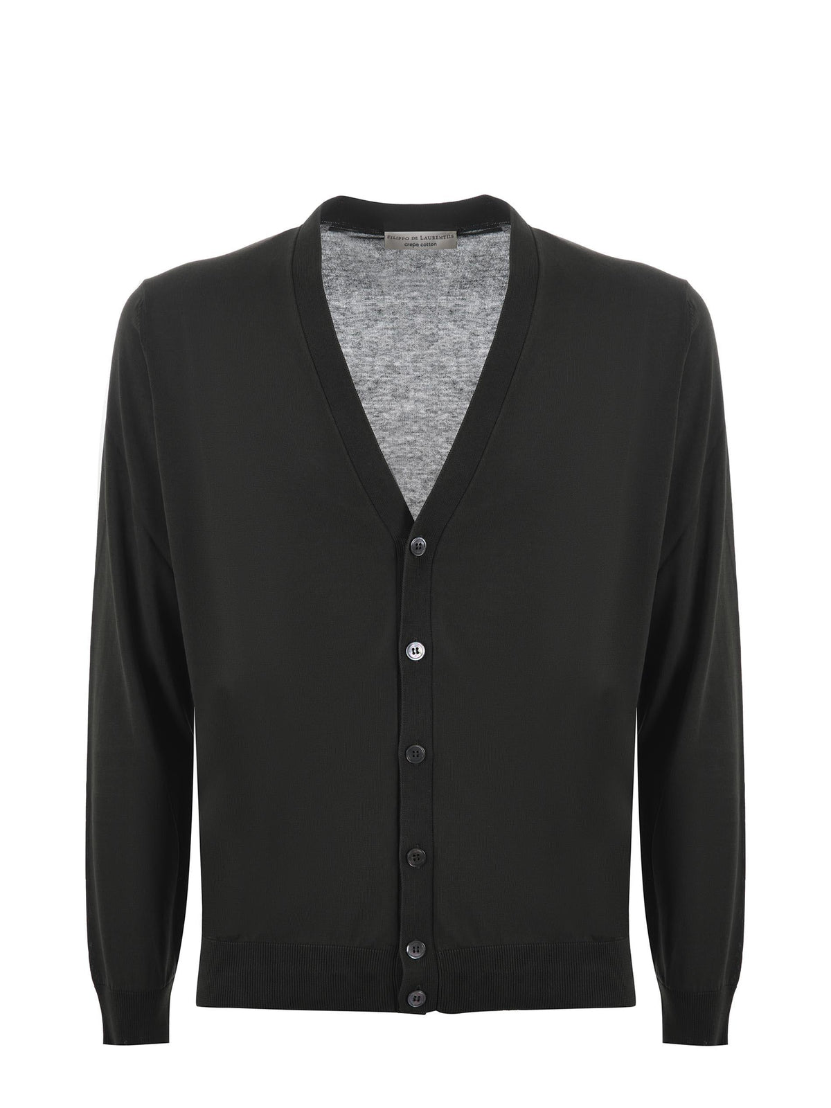 FILIPPO DE LAURENTIS Cardigan CB1ML CR14R-570 Military Green
