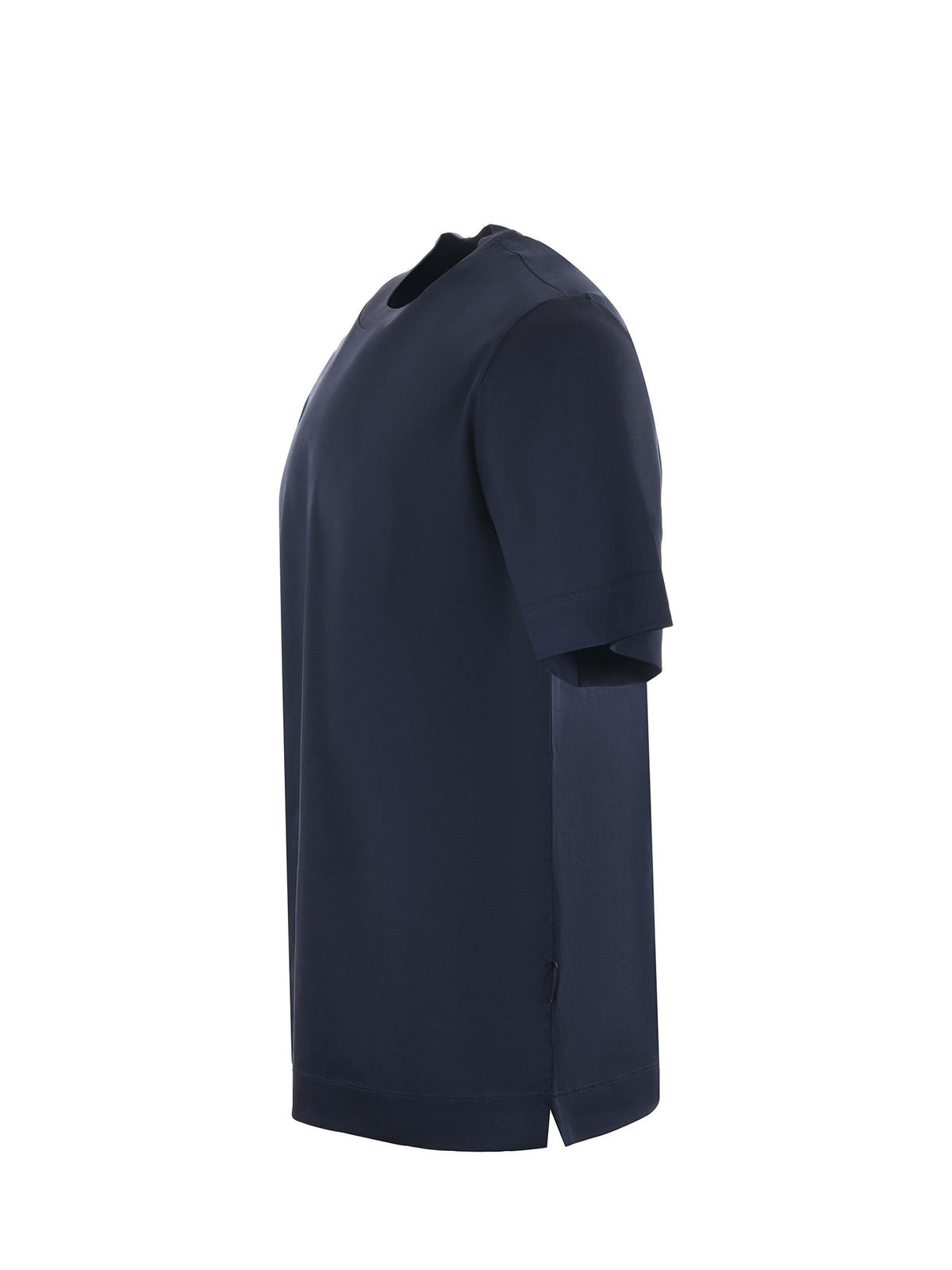 YES LONDON T-shirt XM4293 BLU Dark blue