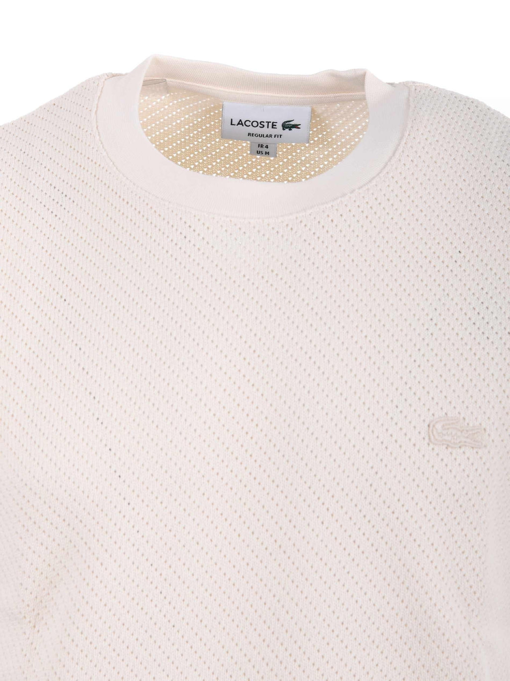 LACOSTE T-shirt TH2665 056 Light Beige