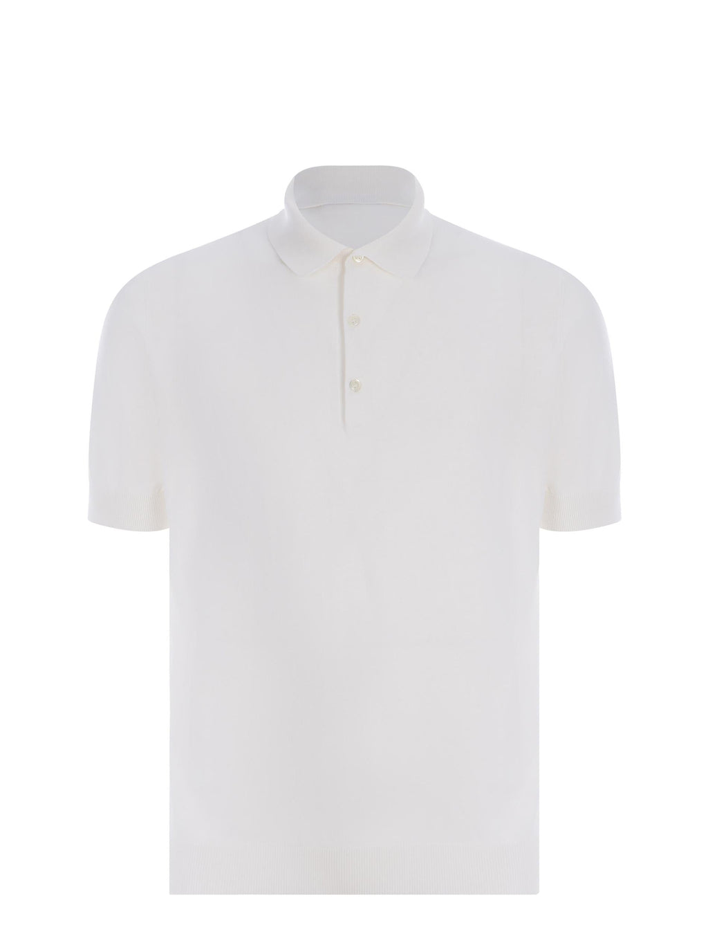 FILIPPO DE LAURENTIS Polo PL1MC CR14RV-U001 White