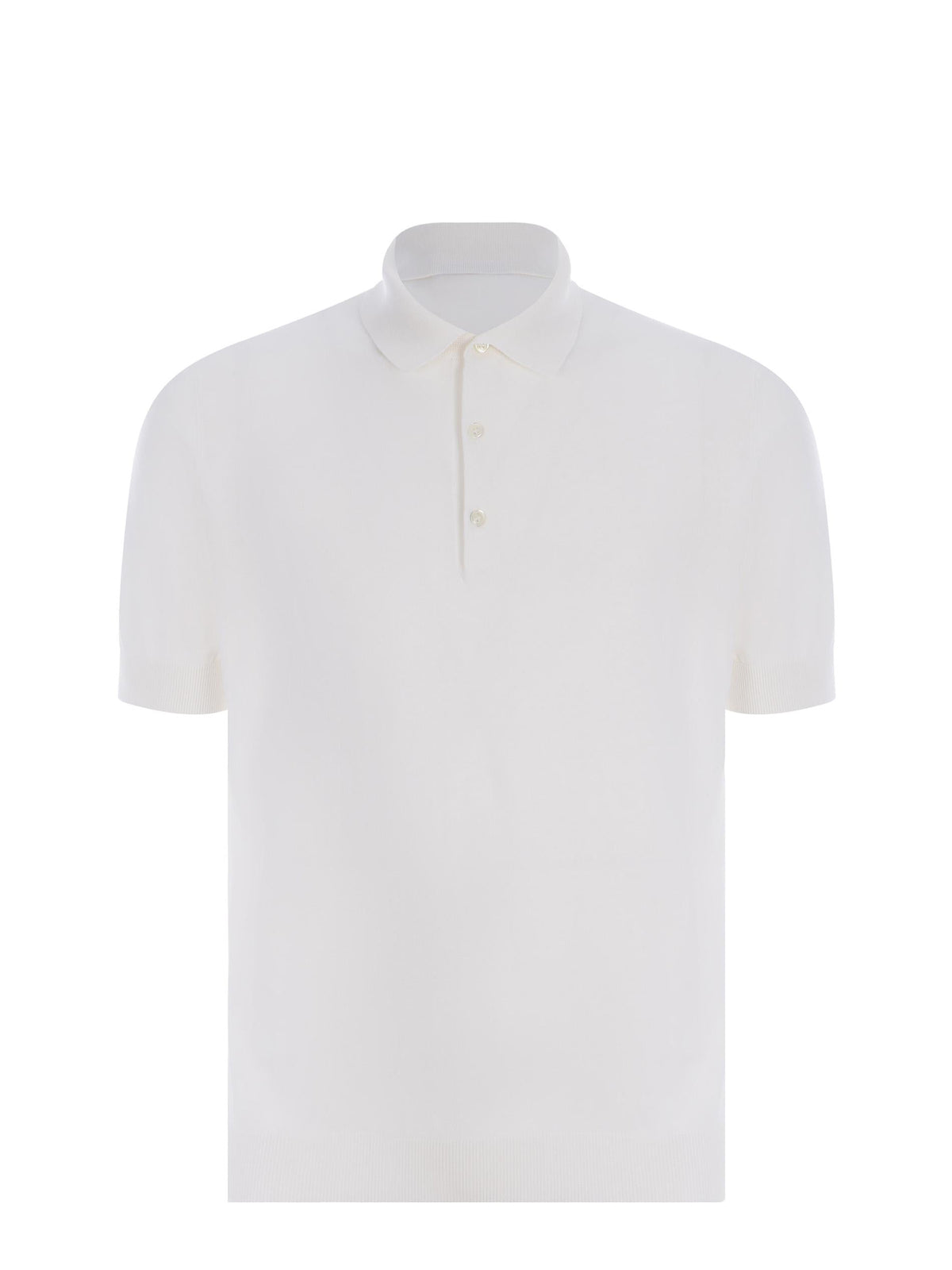 FILIPPO DE LAURENTIS Polo PL1MC CR14RV-U001 White
