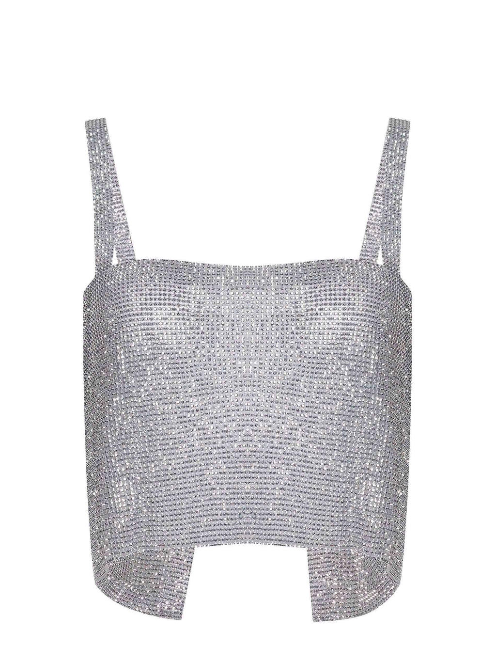 TWENTY FOURHAITCH Top A0121-NEW CETUS SILVER Silver