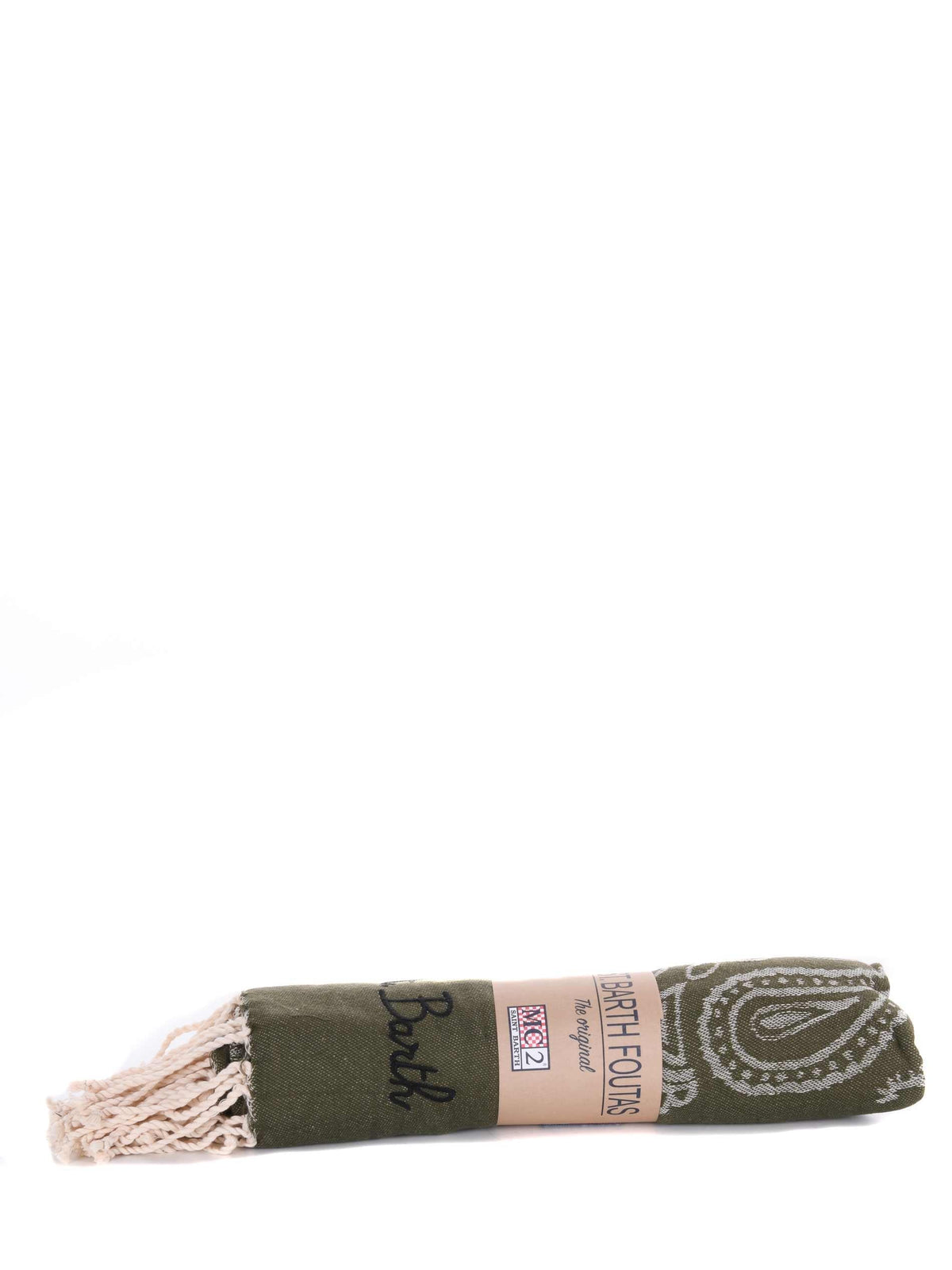 MC2 SAINT BARTH Beach towels FOUT009 07661L Military green