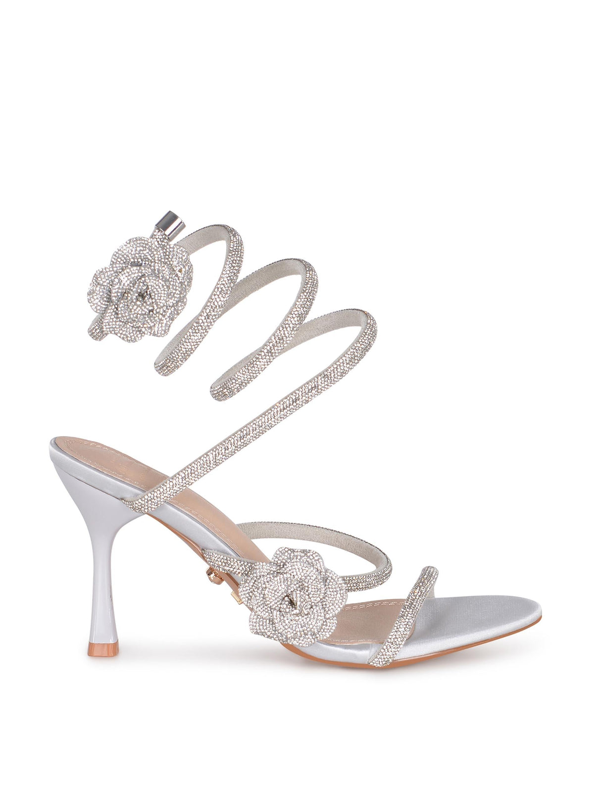 TWENTY FOURHAITCH Sandals S0081-CORAL SILVER Silver