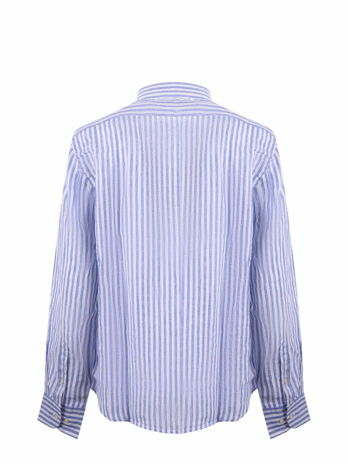 LA MARTINA Shirts MCC012-TL339 S7276 Blue/white