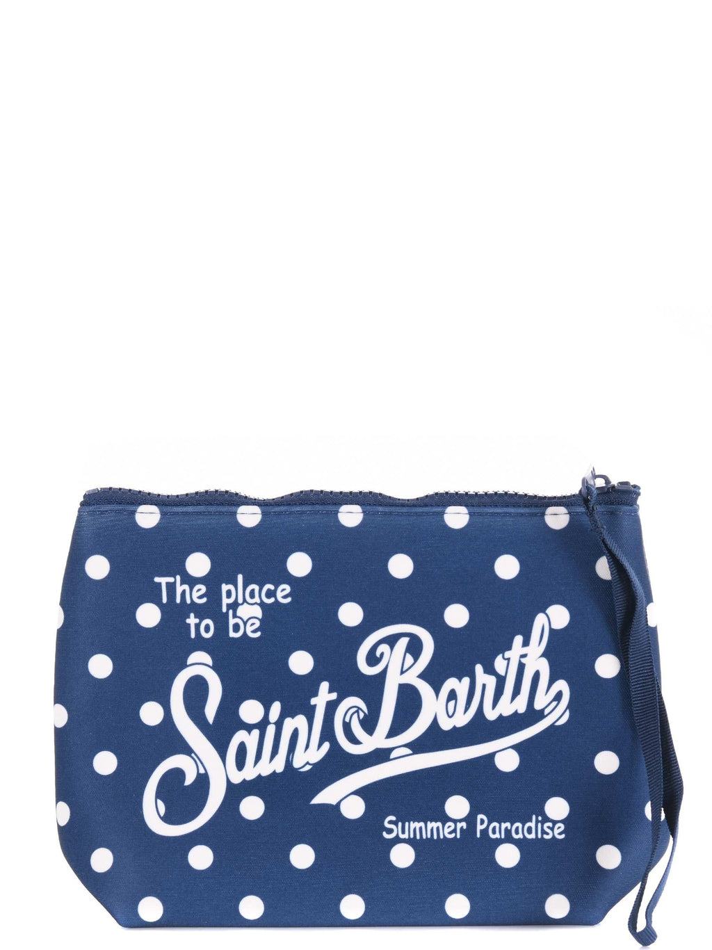 MC2 SAINT BARTH Pouch ALIN001 03285L Blue/White