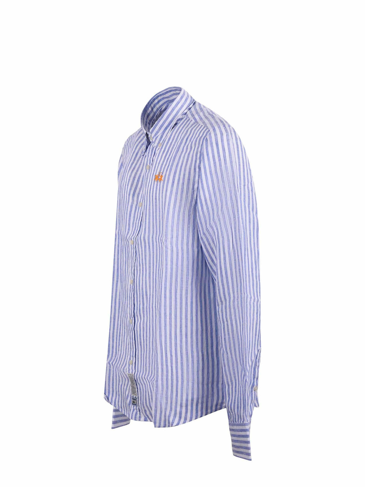 LA MARTINA Shirts MCC012-TL339 S7276 Blue/white