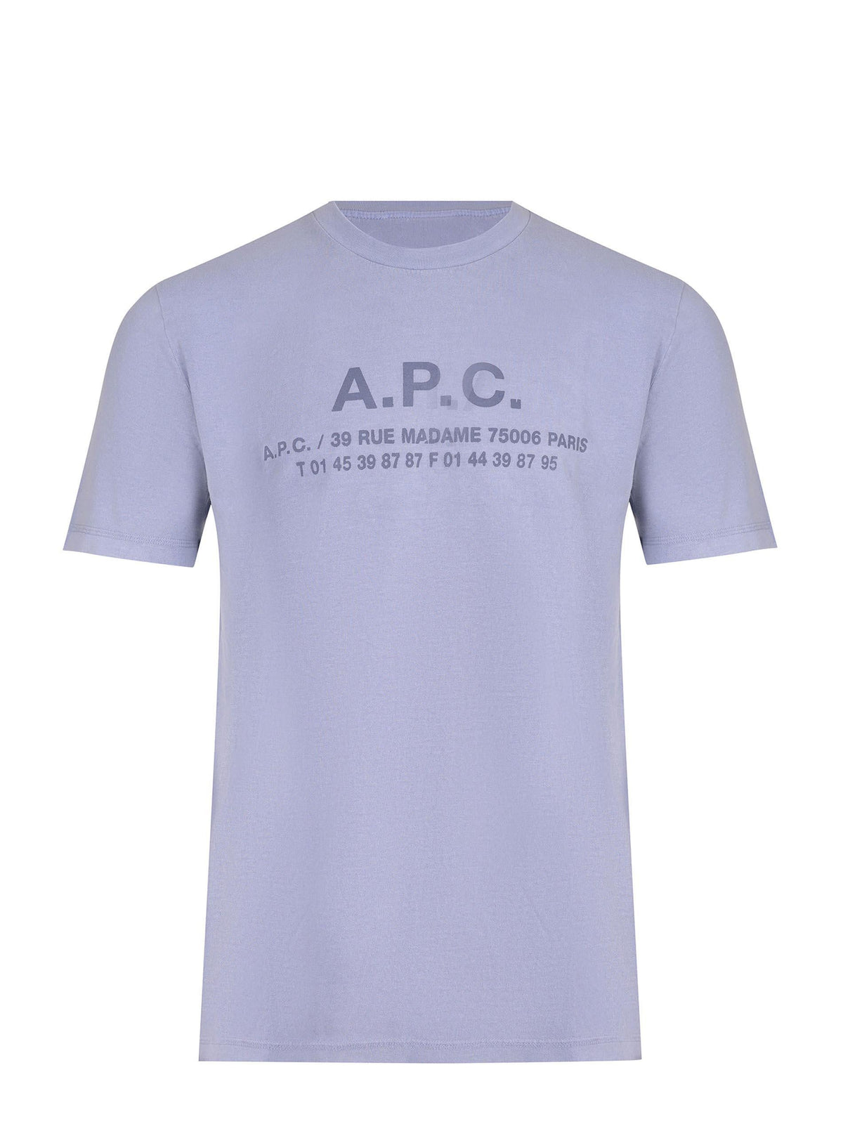 A.P.C. T-shirt COHBS-H26570 IAB Light blue